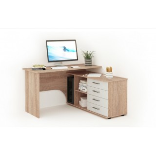 СТОЛ ПИСЬМЕННЫЙ УГЛОВОЙ ГАРВАРД 120Х130 ИМПЕРИАЛ